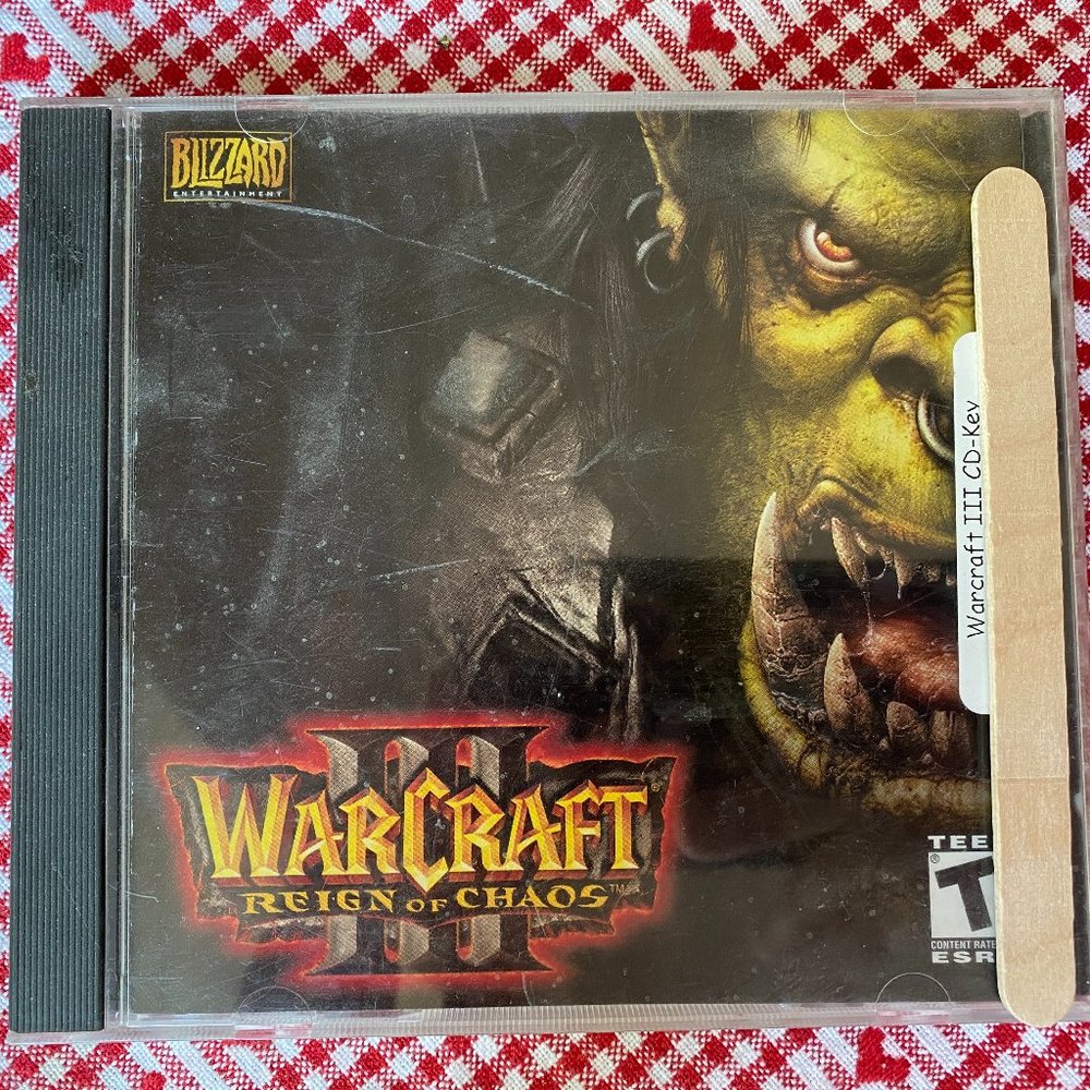 WarCraft III: Reign of Chaos for PC - W/ CD Key